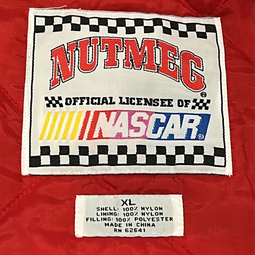 Vintage Nutmeg Racing Martin NASCAR Jacket. Rough Racing Martin #6. Size XL - Picture 4 of 17